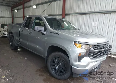 2023 Chevrolet Silverado 1500 2Wd Standard Bed Custom из США, поврежденный, VIN 1GCRABEK3PZ208535